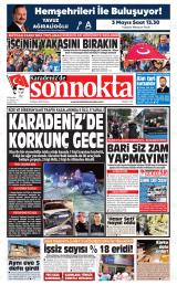 KARADENİZ'DE SONNOKTA
