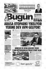 KAHRAMANMARAŞ'TA BUGÜN