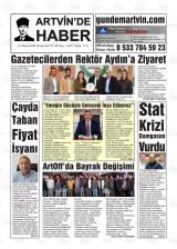 ARTVİN'DE HABER