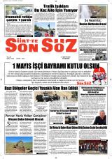 SİİRT’TE SON SÖZ