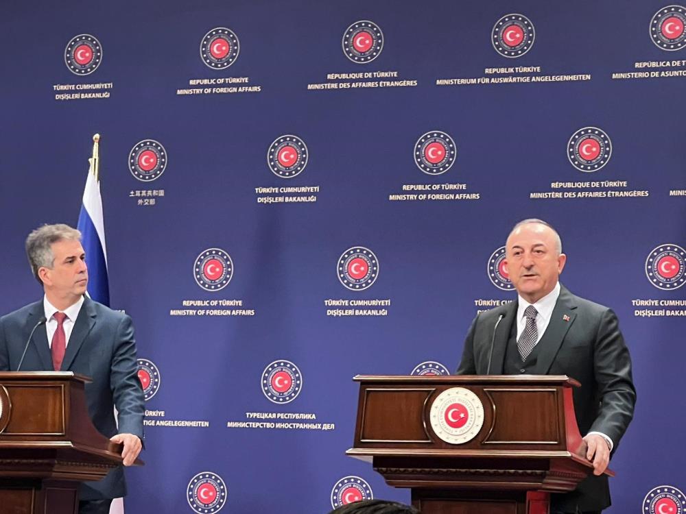 Çavuşoğlu ile İsrailli mevkidaşı bir araya geldi! ‘İşbirliğimiz artıyor’