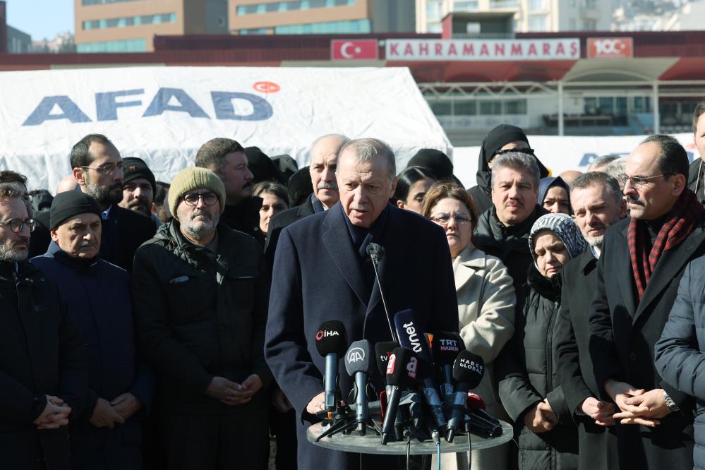 Erdoğan Kahramanmaraş’ta konuştu!