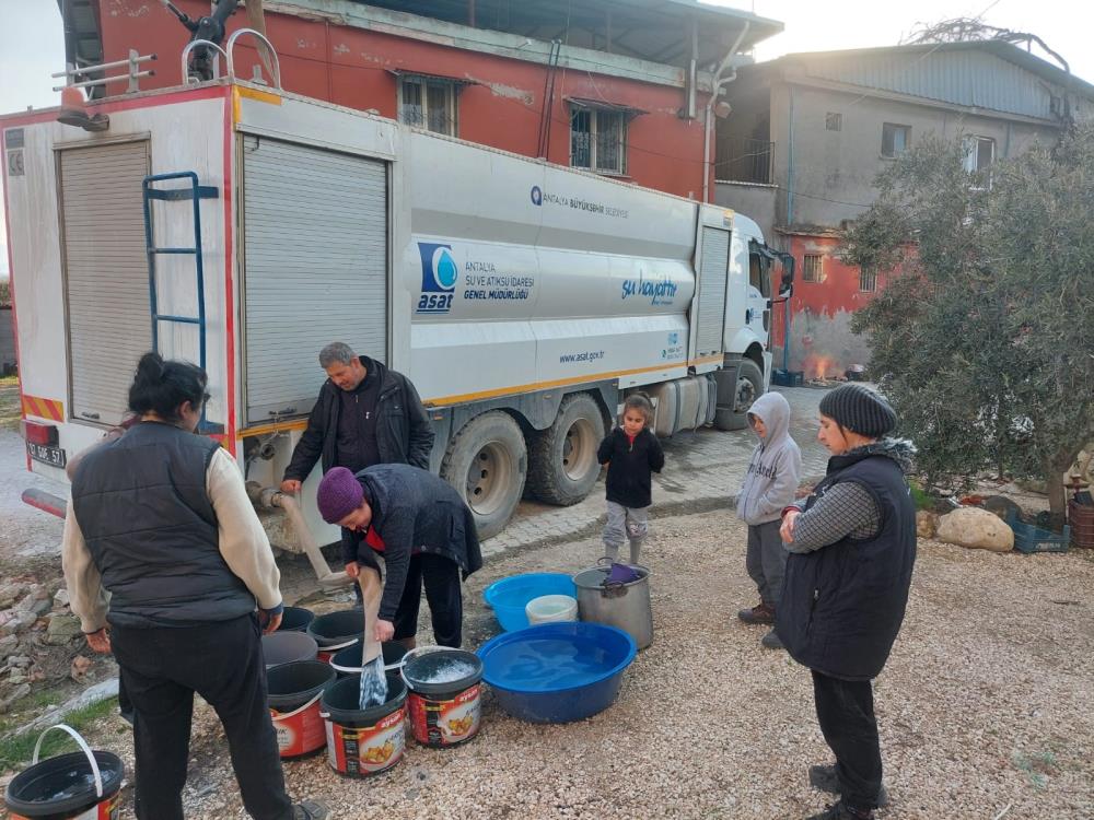 Hatay’da su sorunu Cuma günü bitecek!