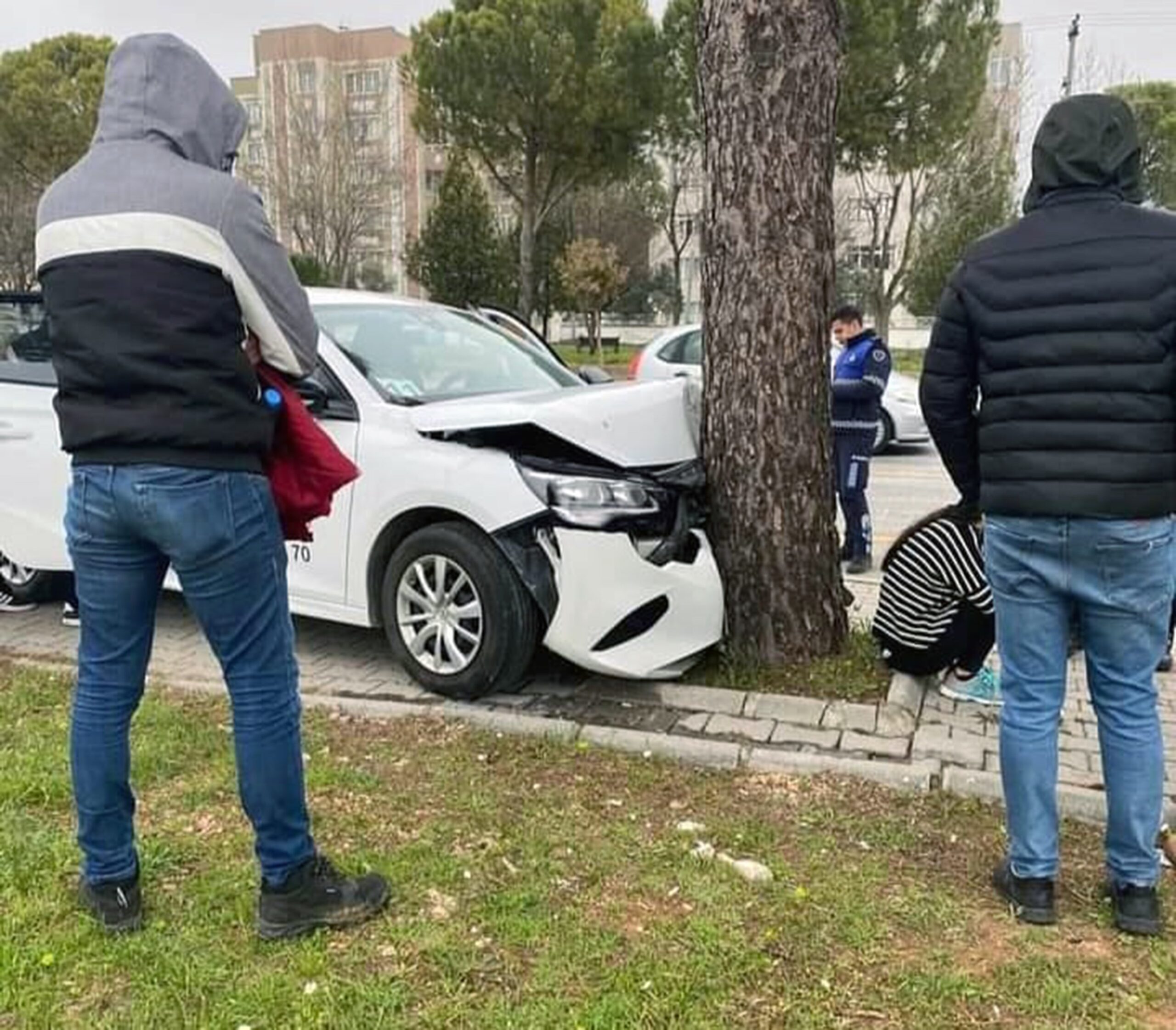 Muğla’da ilginç bir olay yaşandı, Aday sürücü sınavda ehliyetini alamadan kaza yaptı