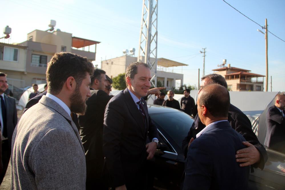 Dr. Fatih Erbakan depremzedeleri ziyaret etti!