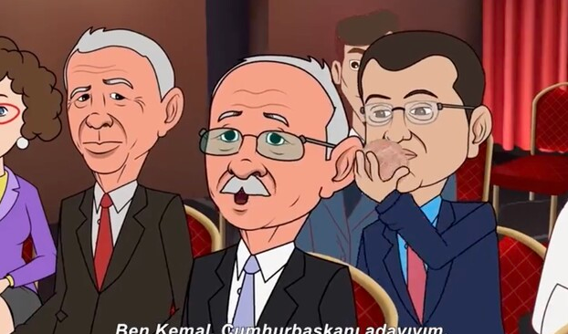 7’li Masa’nın animasyonu kahkahaya boğdu! Dalga konusu oldular…