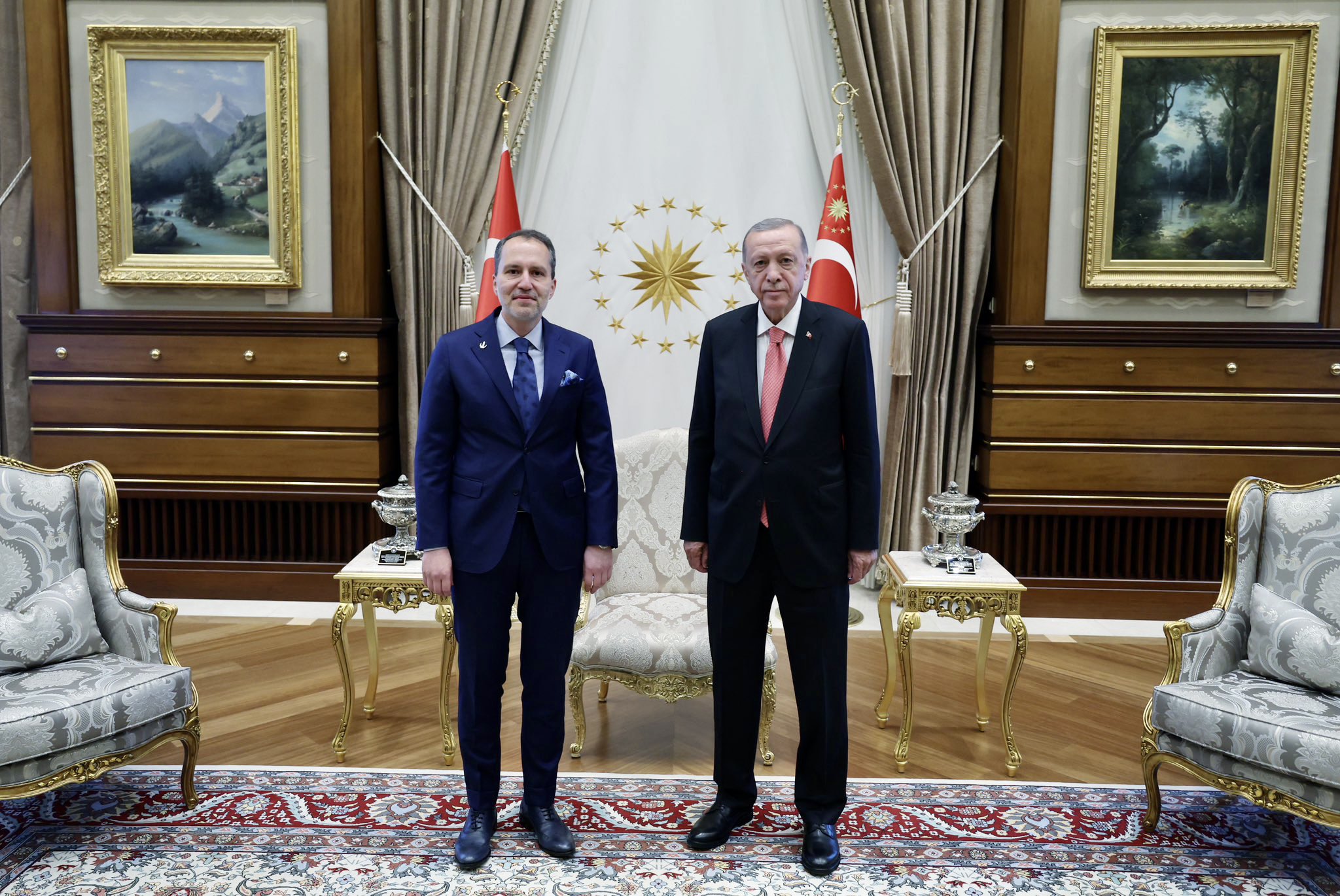 Erbakan Cumhurbaşkanı Erdoğan ile bir araya geldi! İşte görüşmenin detayları…