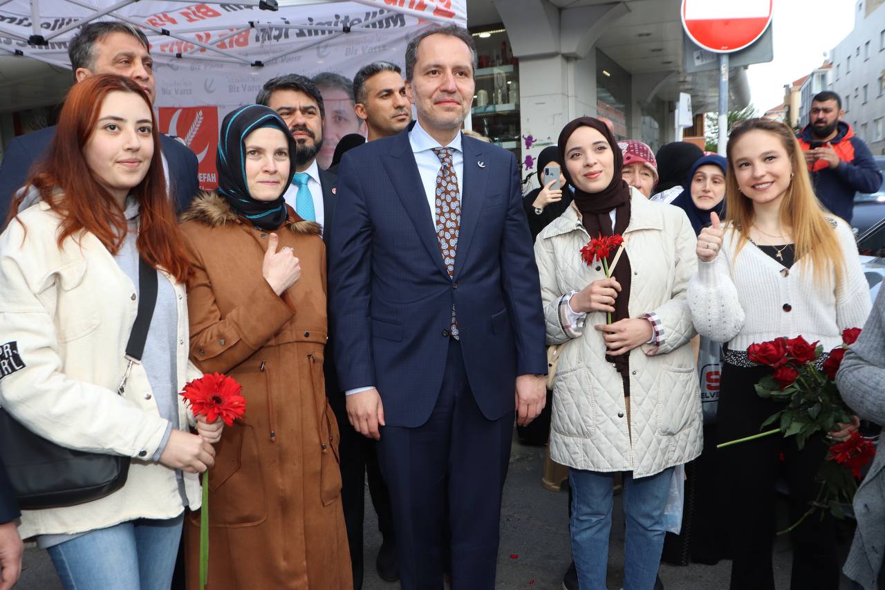 Sarıyer ve Bayrampaşa’da Fatih Erbakan rüzgarı!