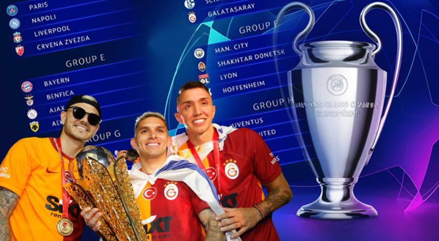 Galatasaray’ın devler ligi rakibi belli oldu!