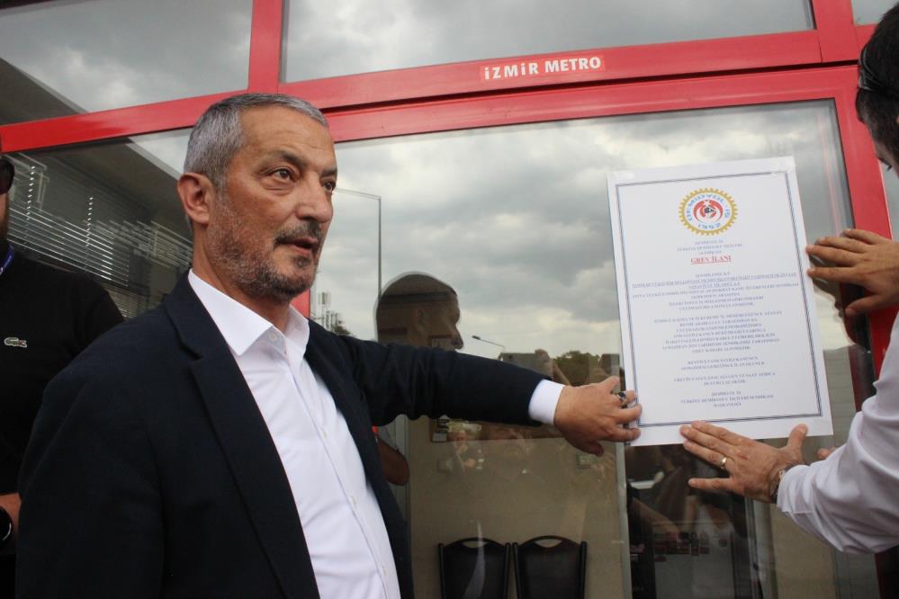 İzmir’de metro ve tramvay çalışanlarından Tunç Soyer’e ‘şalterler iner’ uyarısı!