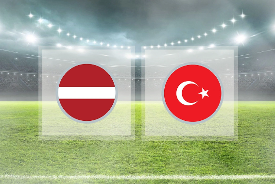 Türkiye A Milli futbol takımımız Letonya sınavında! Mücadele başladı