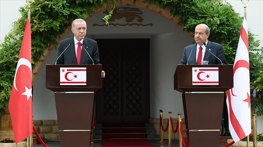 Cumhurbaşkanı Erdoğan’ın Lefkoşa ziyaretinden ilk açıklamaları geldi!