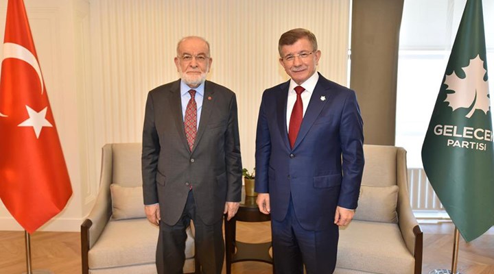 Davutoğlu’ndan Karamollaoğlu’na seçim ziyareti!