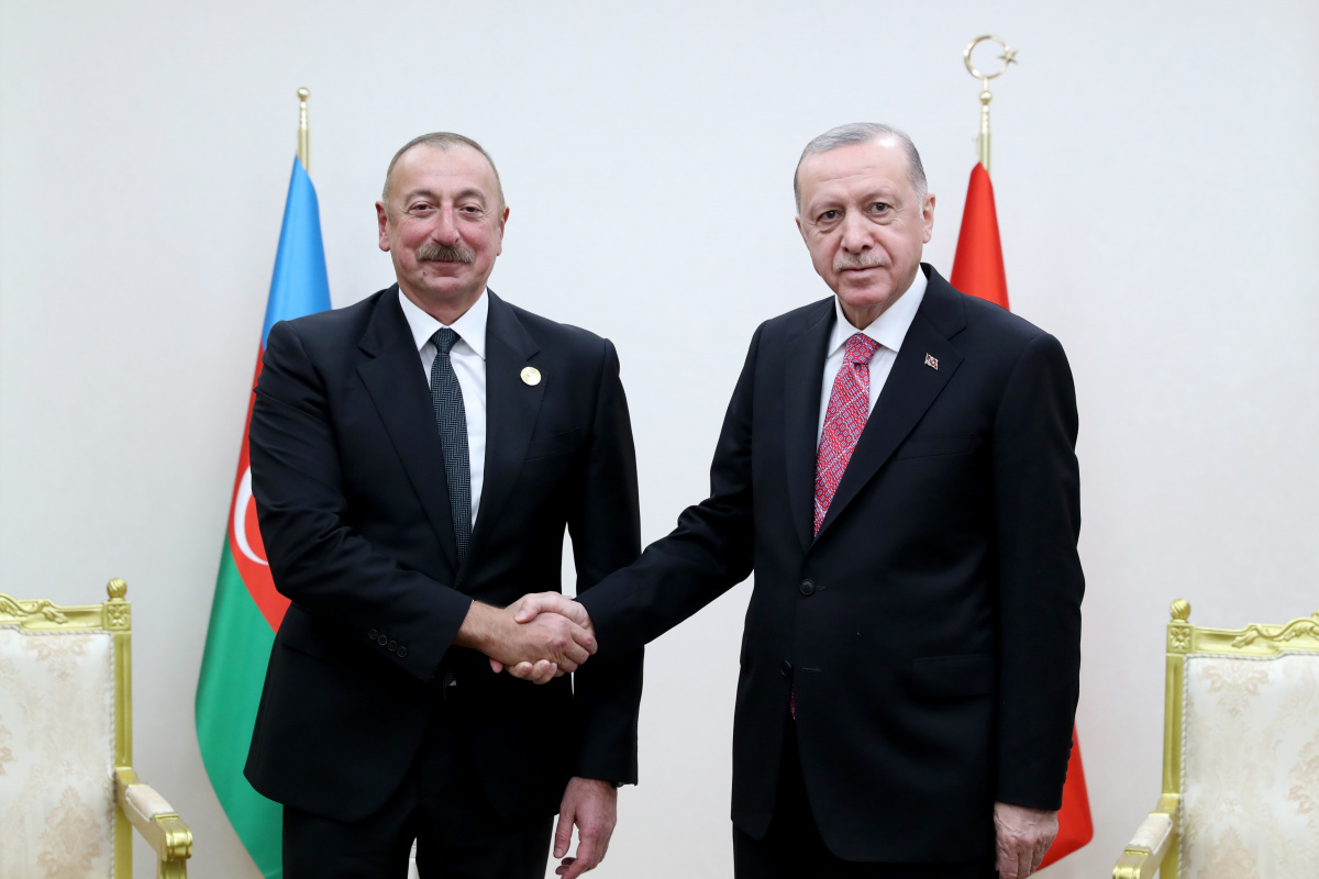 Erdoğan ve Aliyev Nahcivan’da bir araya geldi