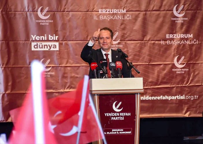Fatih Erbakan’dan Erzurumlulara teşekkür mesajı!