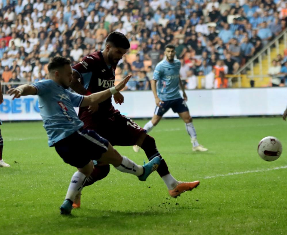 Adana Demirspor Trabzonspor’u da devirdi!