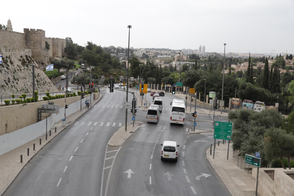 Kudüs sokaklarında sessizlik hakim!