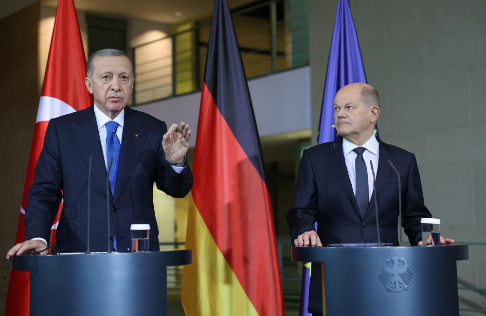 Erdoğan’dan Almanya’ya ‘İsrail’ tepkisi: ‘Borcu olanlar rahat konuşamıyor’