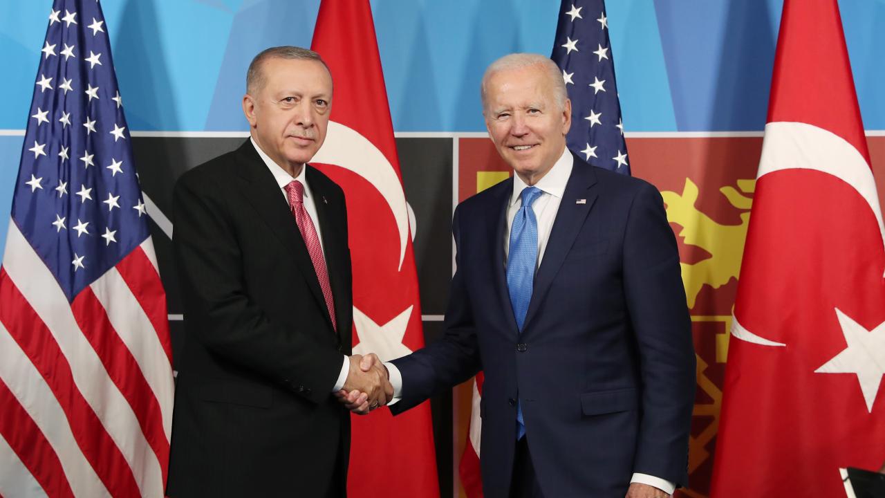 Cumhurbaşkanı Erdoğan ABD Başkanı Biden ile görüştü