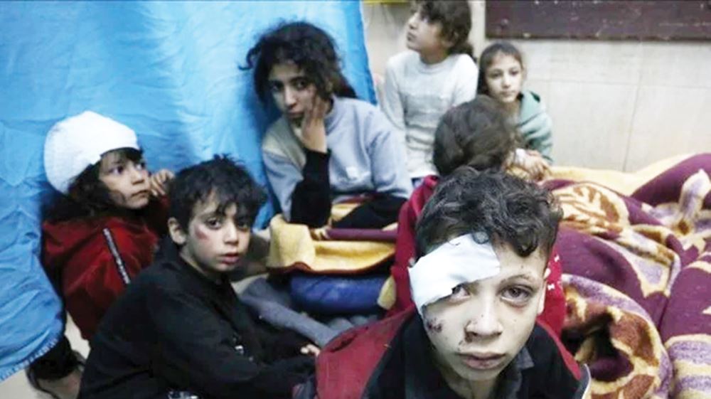 Bebek katili İsrail Gazze’de her gün 106 çocuk katlediyor
