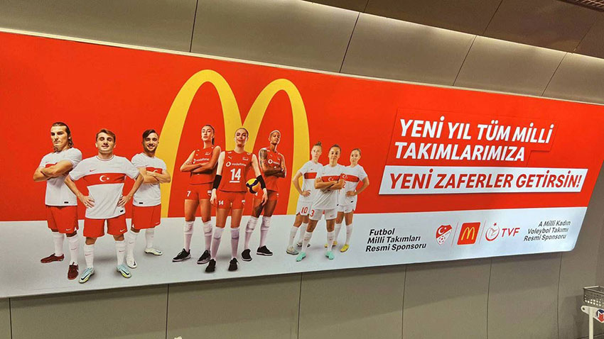 TFF’ye MCDonalds tepkisi!