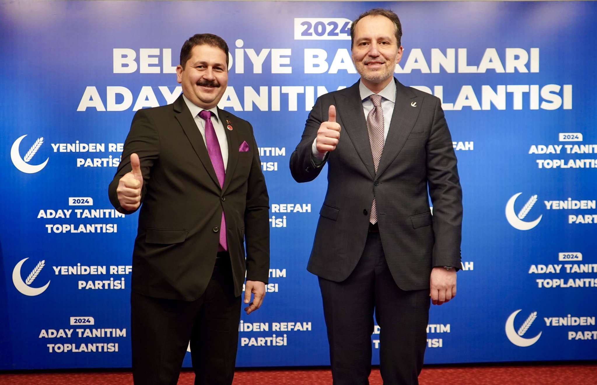 Yeniden Refah Partisi 2’si büyükşehir 80 belediye başkan adayını daha açıkladı