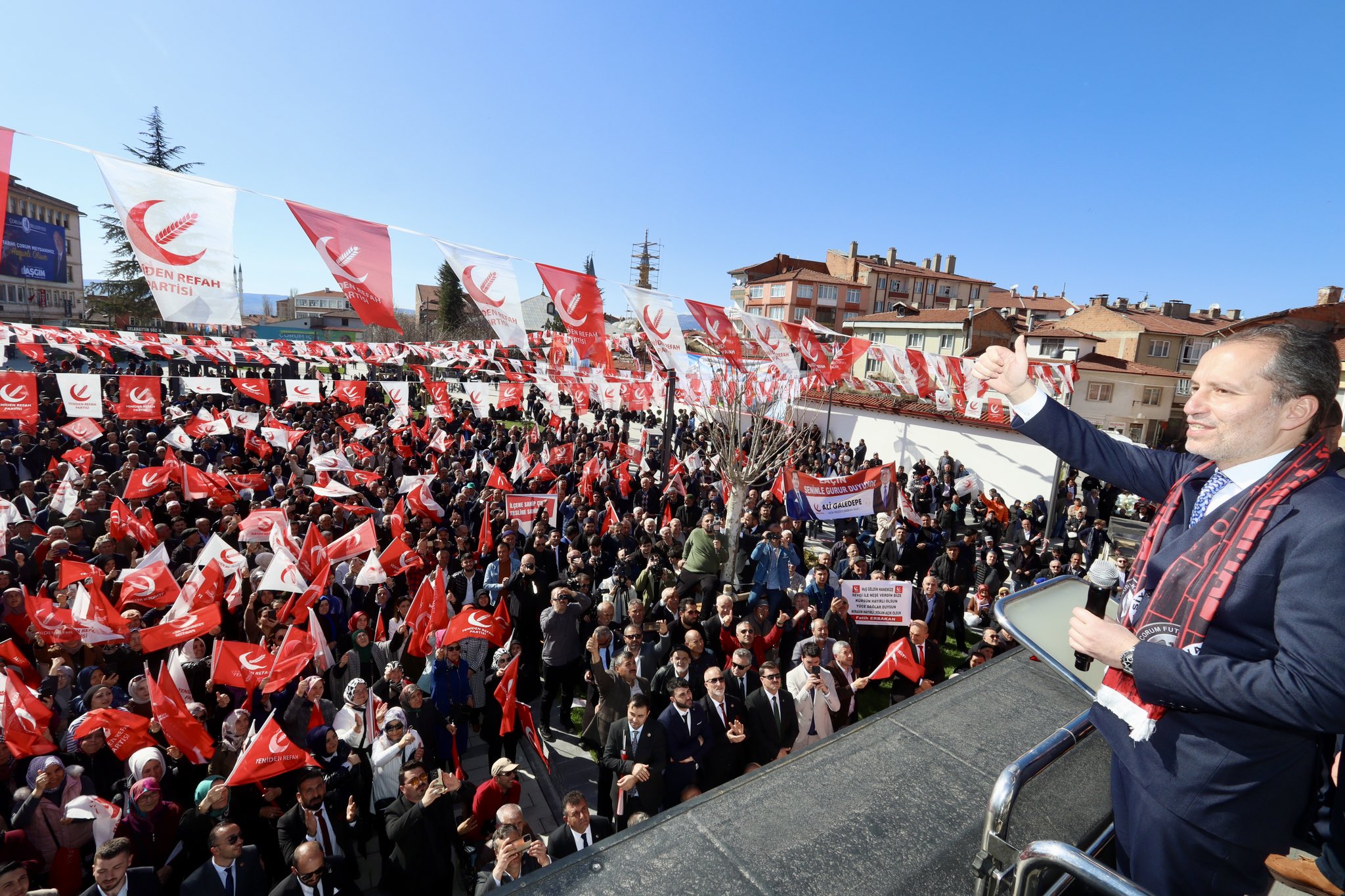 Erbakan’dan iktidara ‘Gazze’ çağrısı: ‘Limanlarımızı, hava sahamızı İsrail’e kapatın’