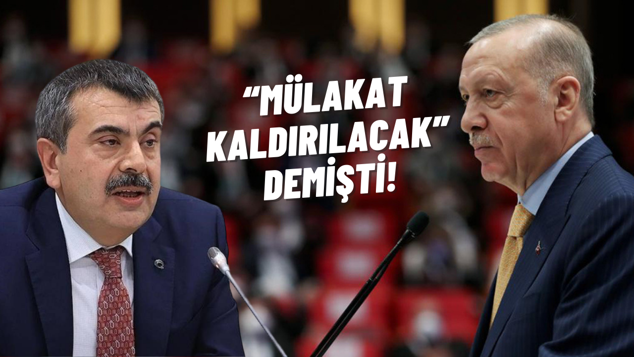 ‘Mülakat kaldırılacak’ sözü tutulmadı! Öğretmen atamalarında mülakat olacak…