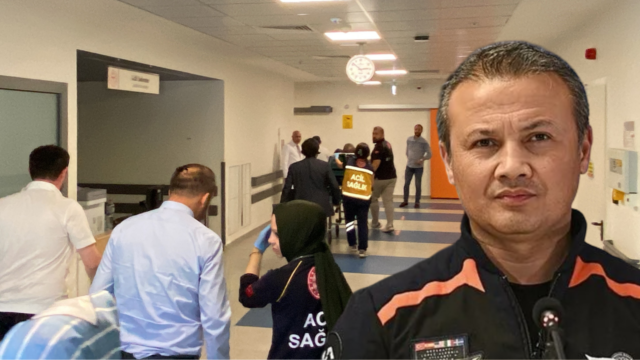 Türkiye’nin ilk astronotu Alper Gezeravcı, kaza geçirdi!