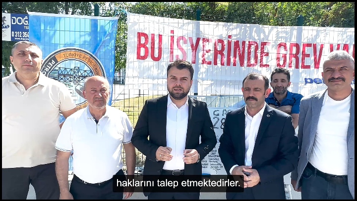 Yeniden Refah’tan Grev yapan işçilere destek: Bu sesi duyun, bu sorunu çözün!