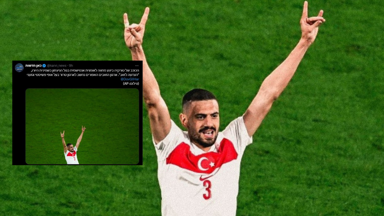 Merih Demiral siyonistlere de gol atmış! İsrail medyası kudurdu