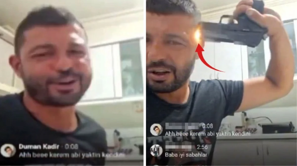 Canlı yayında yanlışlıkla kendi kafasına sıktı | VİDEO