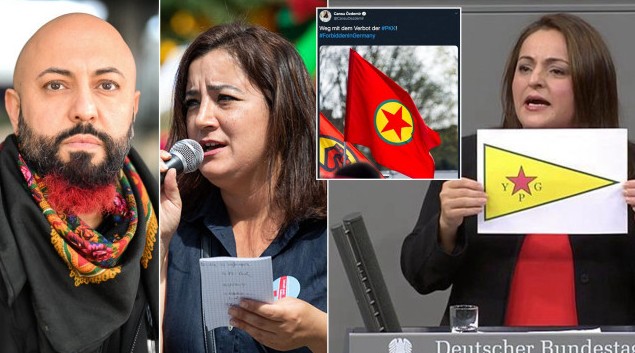 PKK destekçileri Almanya’da Meclise girdi! Türkiye karşıtı açıklamalar…