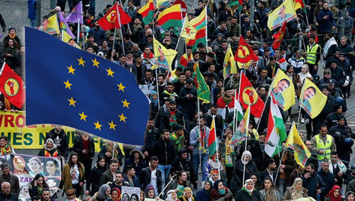Teröristleri besleyen Avrupa’dan teröristbaşı Öcalan’a destek!