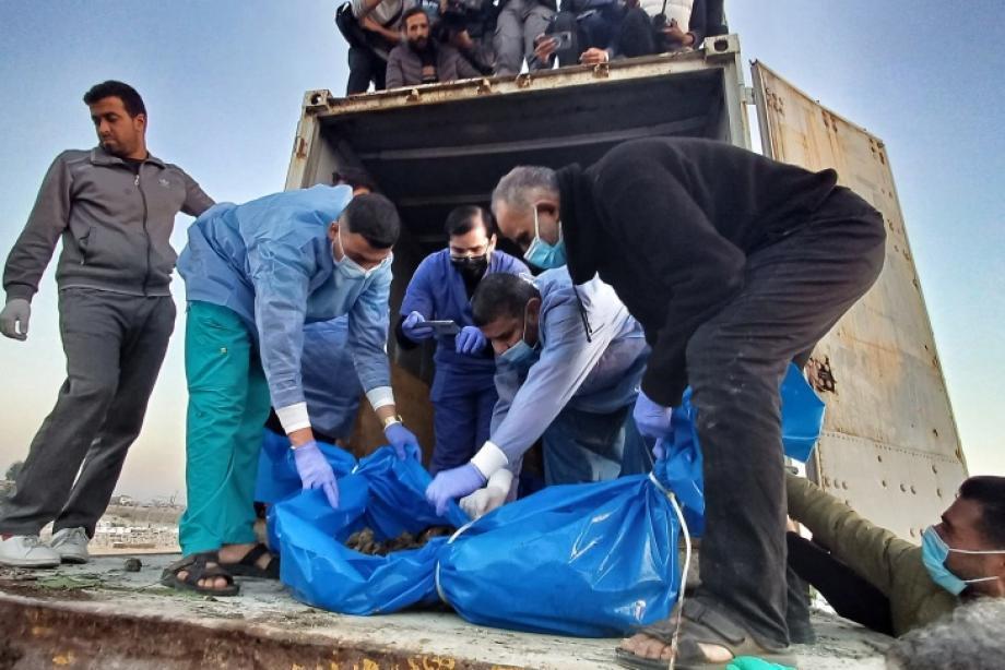 Gazze’de toplu mezar bulundu! Kimlikleri bilinmiyor