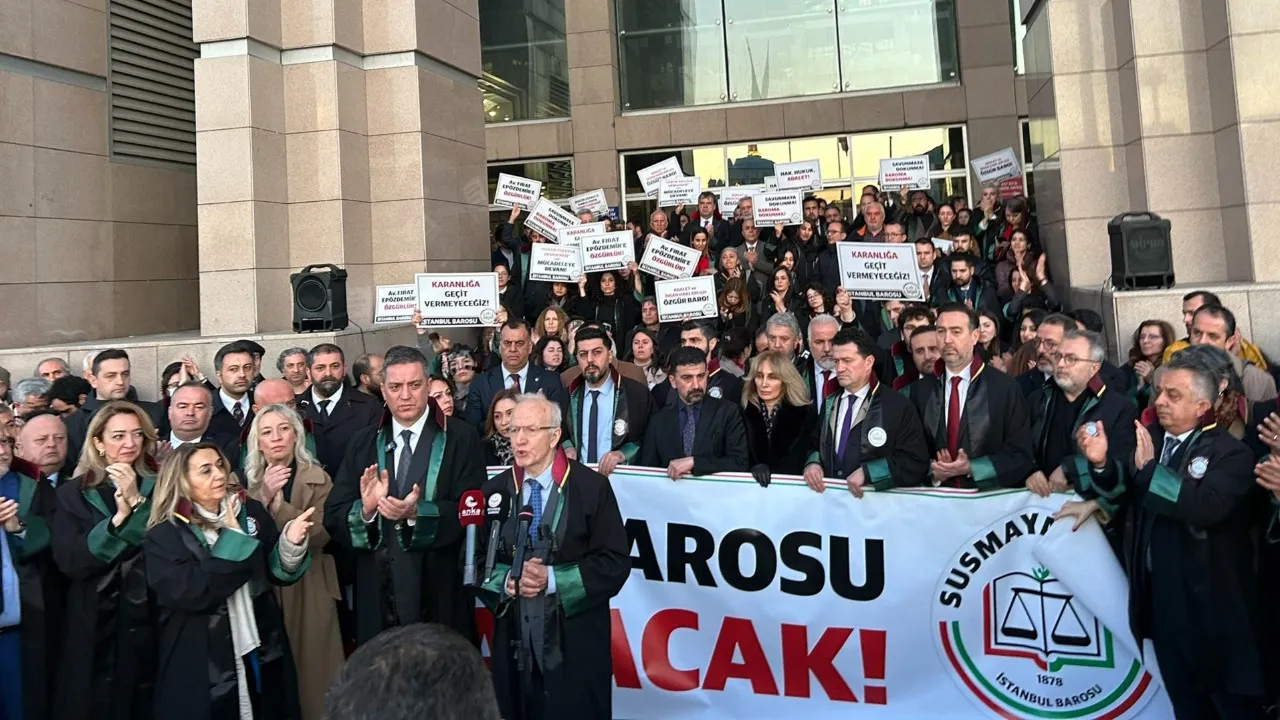 İstanbul Barosu yönetimine ‘terör propagandası’ kararı