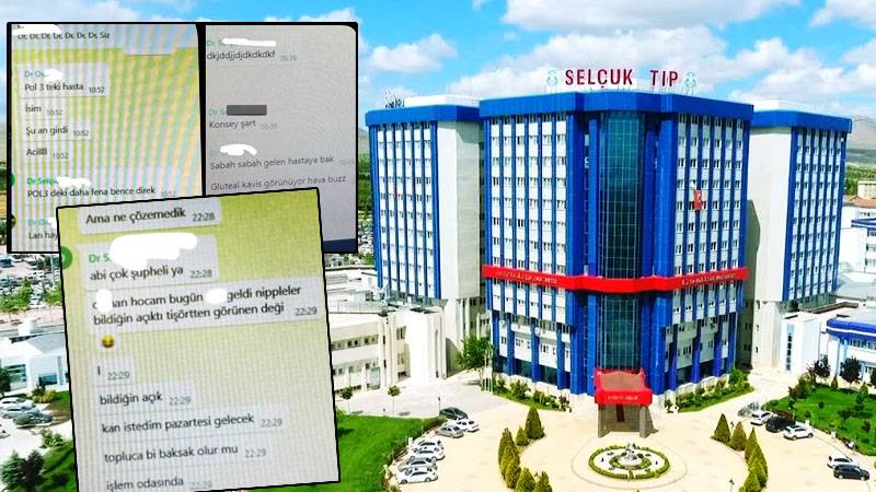 Doktorların ahlaksız yazışmaları ortaya çıktı! Mahremiyeti ihlal ettiler