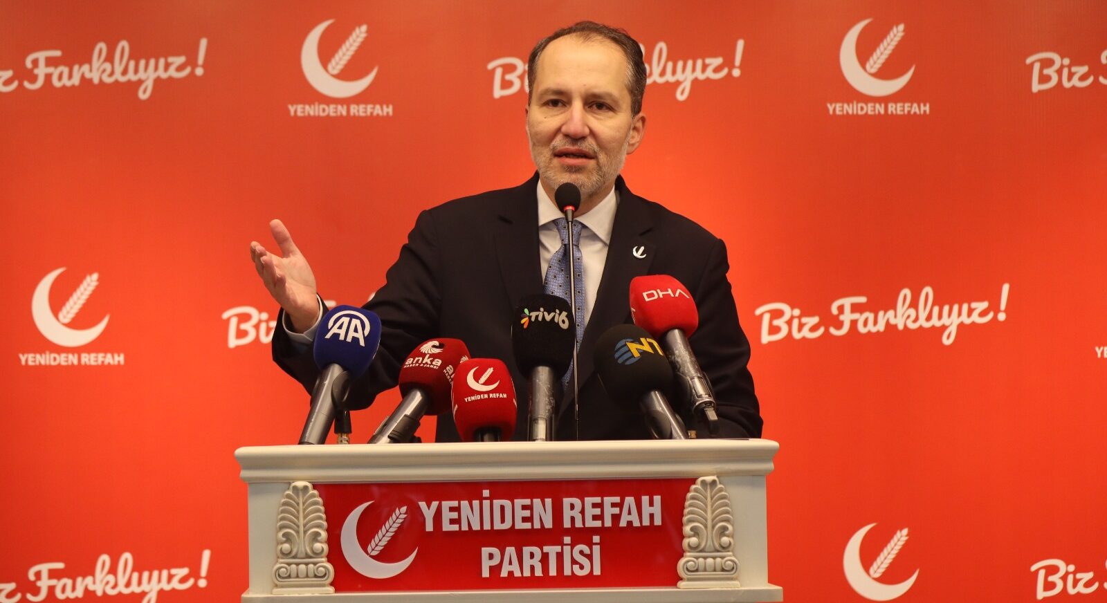 Fatih Erbakan: “Küresel güçlerin yeni oyunu İklim Kanunu’na karşı çıkıyoruz!”