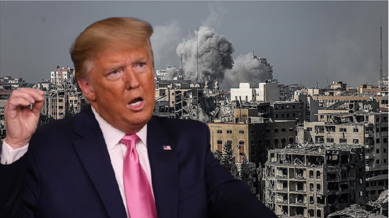 Katil İsrail’in destekçisi Trump’tan kirli plan: “Gazze boşaltılsın, turizm başlasın”