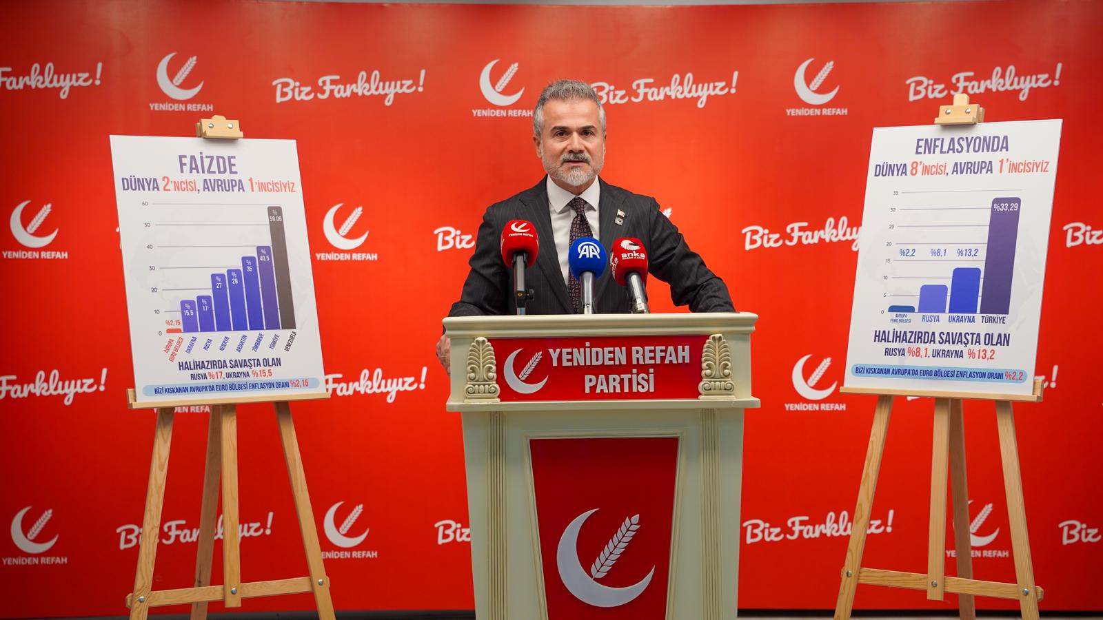Yeniden Refah’tan ‘Öcalan’ tepkisi: “TBMM bölücü başının ayağına gidemez”