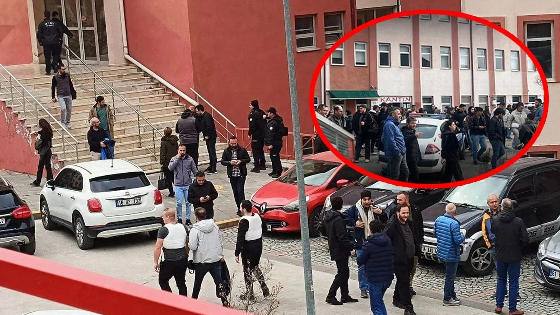 Gümüşhane Üniversitesi’nde silahlı kişi, memuru rehin aldı.