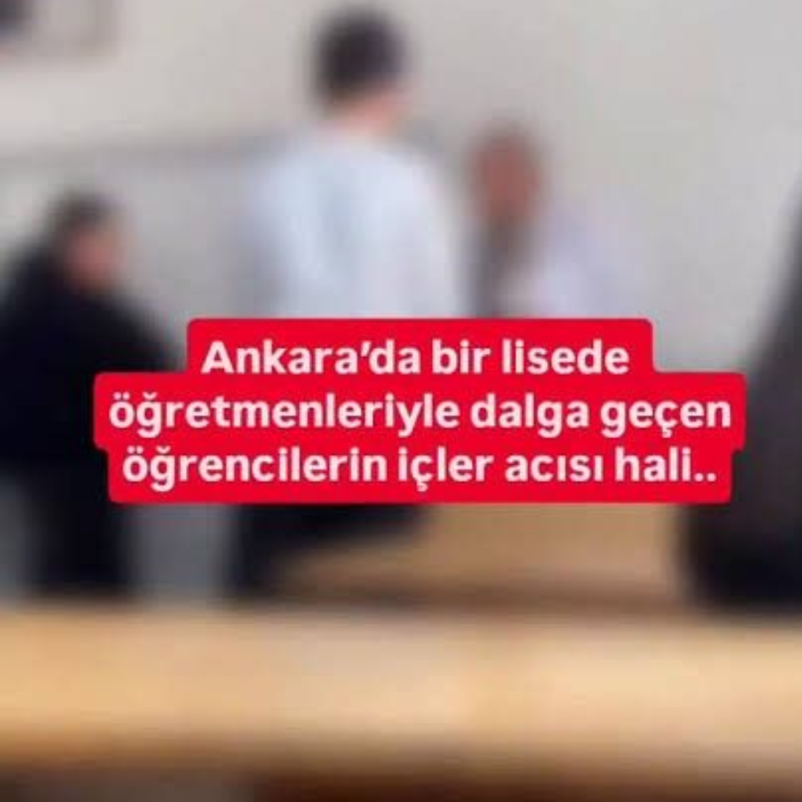 Öğrencilerden öğretmene zorbalık