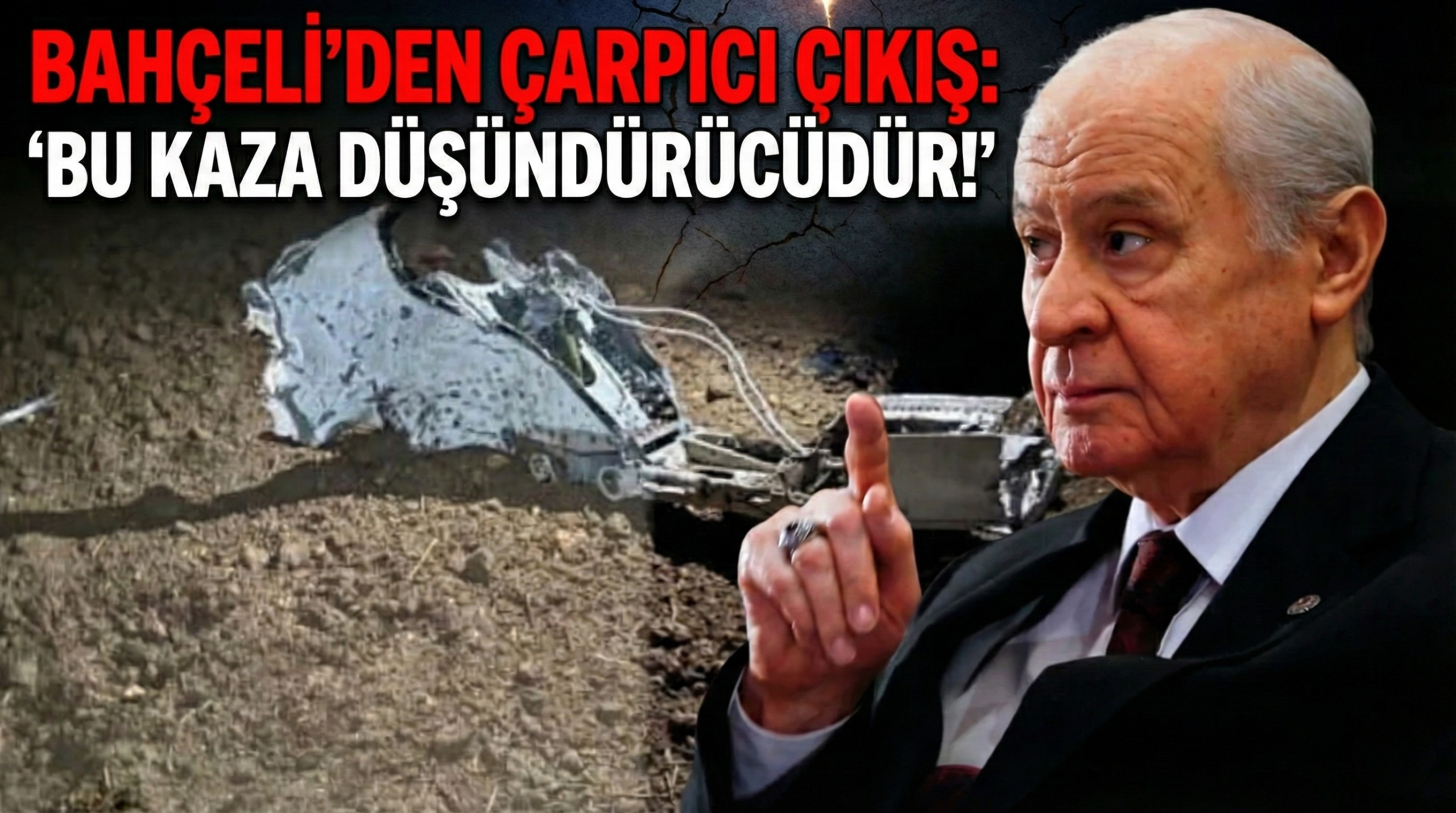Bahçeli’den düşen Libya uçağı ile ilgili şok açıklama!