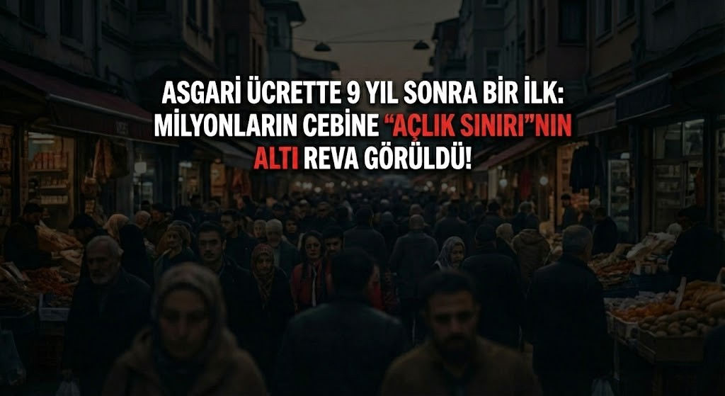 Bu utanç iktidara yeter! Asgari ücrette 9 yıl sonra bir ilk