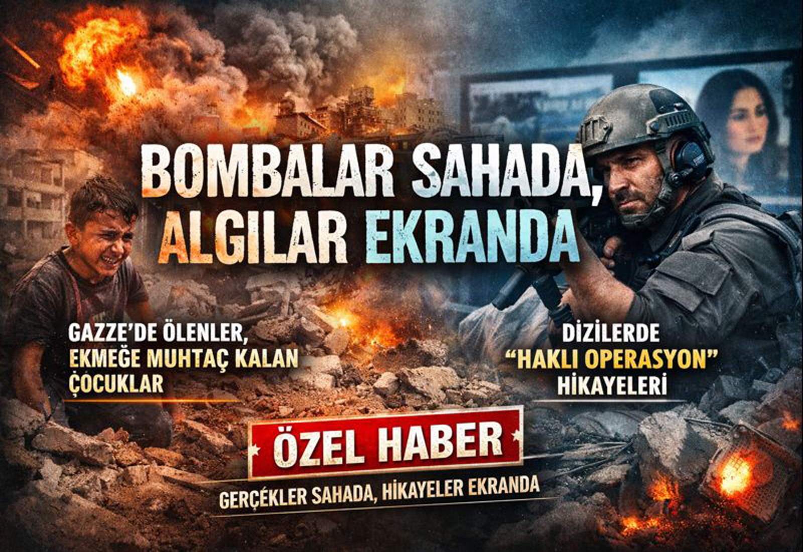 İsrail Sadece Sahada Değil, Ekranlarda da Savaş Yürütüyor.