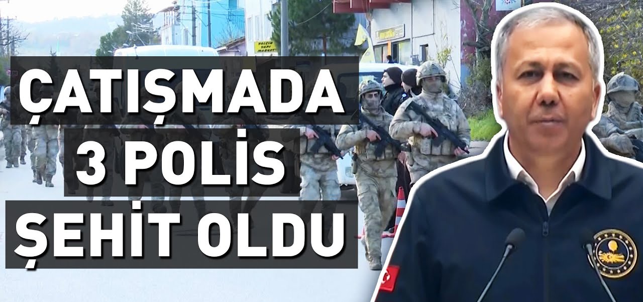 3 Kahraman polisimiz şehit düştü…