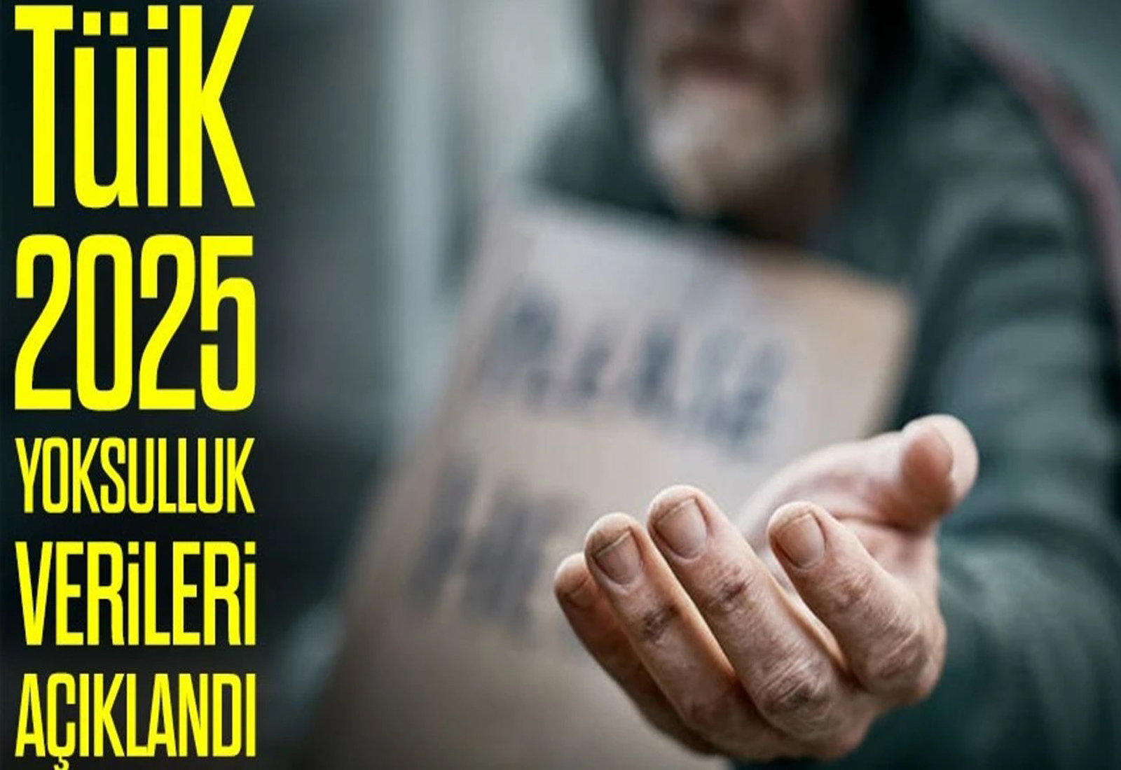 TÜİK’e göre yoksulluk oranı azalarak yüzde 13 oldu..