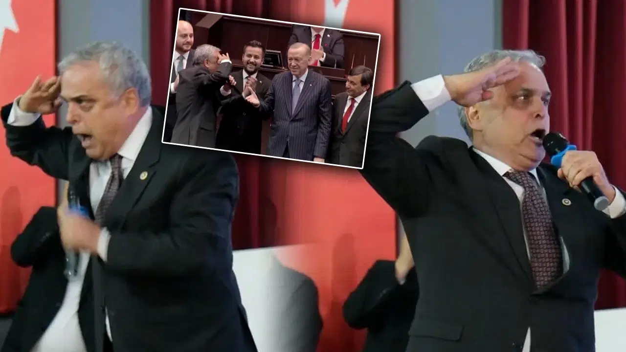 AKP’ye geçen Hasan Ufuk Çakır, Erdoğan’a ikinci kez selam durdu!
