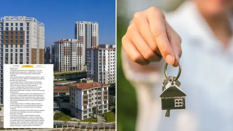 Ev sahibinin kiracıdan istediği şartlar şaşkına çevirdi: Tam 3 sayfa