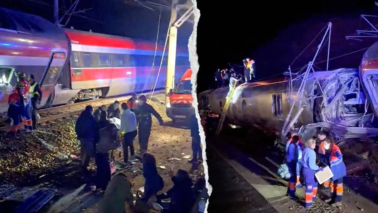 İspanya’da tren faciası: Onlarca kişi hayatını kaybetti